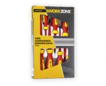 WORKZONE® VDE-Schraubenzieher-Set, 8-teilig