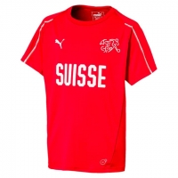 SportXX  Puma SUISSE Training Jersey JR Kinder-Fussball-Trainingsshirt Schweiz