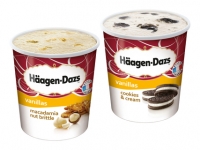 Lidl  Häagen-Dazs Macadamia Nut Brittle/ Cookies & Cream