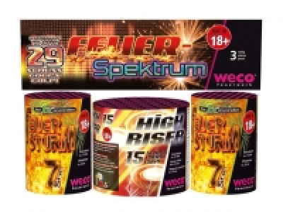 Feuerspektrum, 3-teilig CHF 11.95