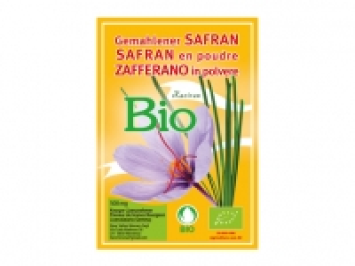 Gemahlener BIO Safran CHF 3.99