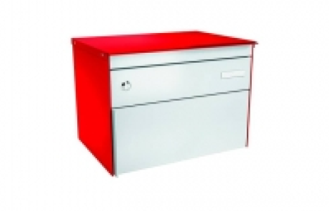 Stebler Briefkasten s:box13 Feuerrot/Weissalu CHF 173.50