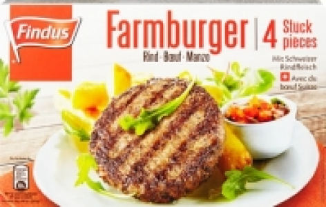 Findus Farmburger CHF 5.95