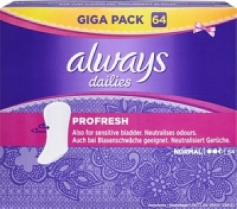 Always Slipeinlage ProFresh CHF&nbsp;3.95