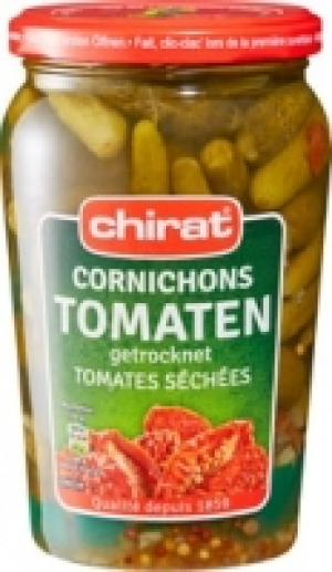 Chirat Cornichons mit getrockneten Tomaten