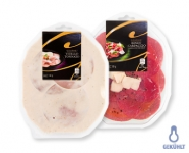 GOURMET Vitello tonnato/Rindscarpaccio CHF 3.49