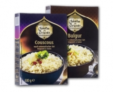 SCHÄTZE DES ORIENTS Couscous/Bulgur CHF 1.49