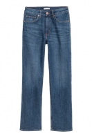 HM   Straight Regular Cropped Jeans