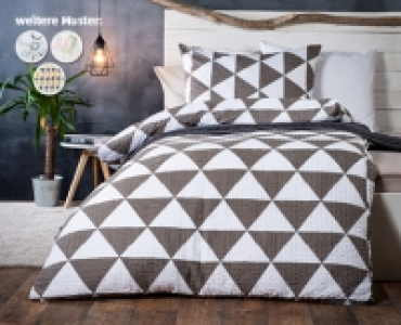 MY LIVING STYLE Seersucker-Mikrofaser- Bettwäsche CHF 19.99