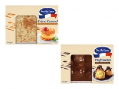 Profiteroles/ Crème Caramel CHF 3.99