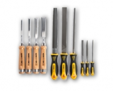 WORKZONE® Stechbeitel-/Feilensatz