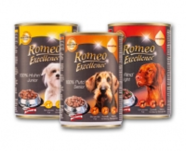 Aldi Suisse  ROMEO EXCELLENCE Hunde-Dosenfutter Sensitive