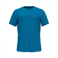 SportXX  Odlo Core Light Print BI Top Crew Herren-T-Shirt