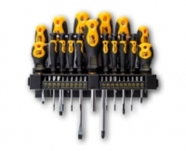 WORKZONE® Schraubenzieher- und Bit-Set, 37-teilig CHF 14.99