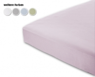 MY LIVING STYLE Interlock-Jersey-Spannleintuch CHF 24.90