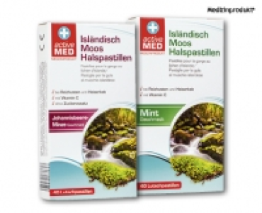 ACTIVE MED Isländisch Moos Halspastillen CHF 4.99
