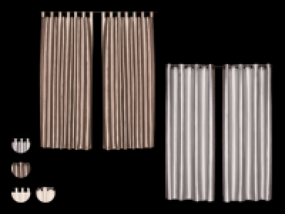 Vorhangschal-Set, 2-teilig CHF 19.99