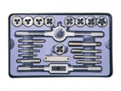 Gewindebohrer-/ Schneideisen-Set, 21-teilig CHF 19.99