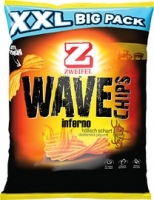 Denner  Zweifel Wave Chips Inferno Big Pack