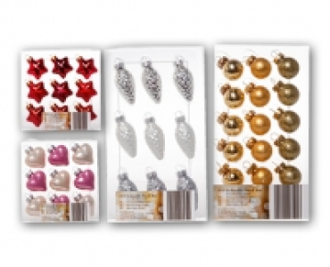 Mini-Weihnachtsschmuck-Sets