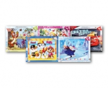 WINNIE THE POOH/DISNEY/CARS/PAW PATROL/FROZEN Kinder-Rahmen Puzzle
