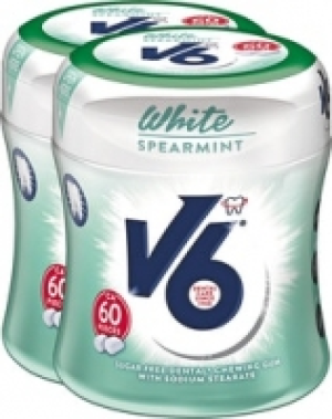 V6 Kaugummi Bottle White Spearmint CHF 6.80