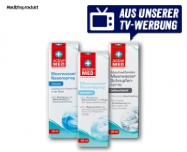 Aldi Suisse  ACTIVE MEDMeerwasser Nasenspray