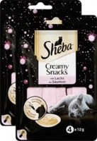 Denner  Sheba Creamy Snacks mit Lachs
