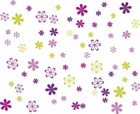 Micasa  FLOWERS Sticker