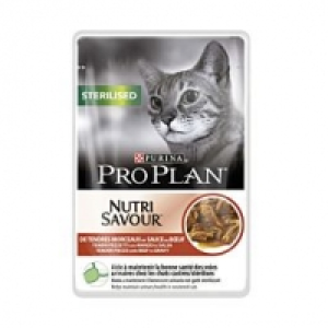 Pro Plan Cat Nutrisavour Sterilised Rind CHF 1.25