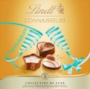 Lindt Connaisseurs Pralinés de Luxe Botschaften CHF 6.95