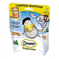 Qualipet  Dreamies Katzensnack Snacky Snowman 60g Limited Edition