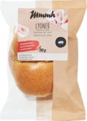 Mmmh Weggli mit Lyoner CHF 1.55
