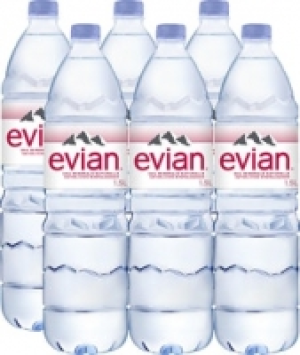 Evian Mineralwasser CHF 3.85