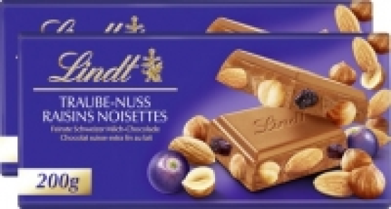 Lindt Tafelschokolade Traube-Nuss CHF&nbsp;5.95