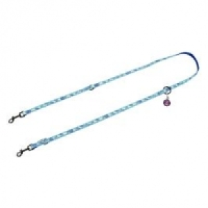 TrendLine Führleine Boneworld 180cm blau soft