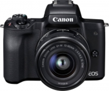 Canon EOS M50 + EF-M 15-45mm IS STM inkl. Kameratasche + 16GB Speicher