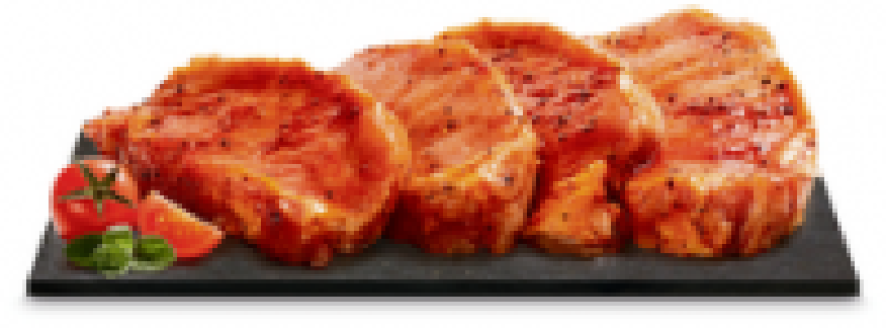 Coop Naturafarm Schweinsnierstücksteaks mit Pfeffermarinade, Schweiz,
