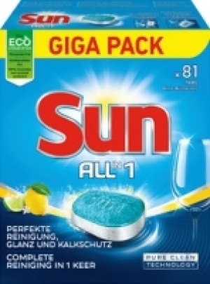 Sun Geschirrspültabs All in 1 Regular CHF 12.95