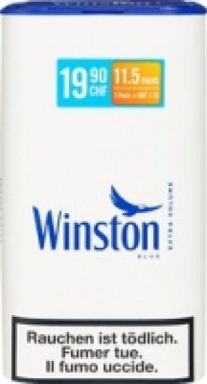 Denner  Winston Zigarettentabak Blue Extra Volume