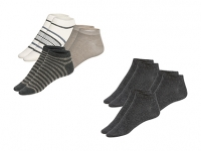 Herren-Leinen-Sneakersocken, 3er1
