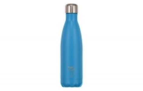 Trinkflasche 500 ml Neon Blue