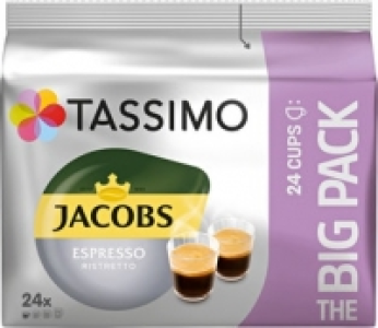 Tassimo Kaffeekapseln Jacobs Espresso Ristretto