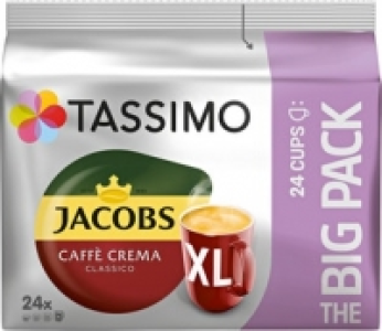 Denner  Tassimo Kaffeekapseln Jacobs Caffè Crema Classico XL