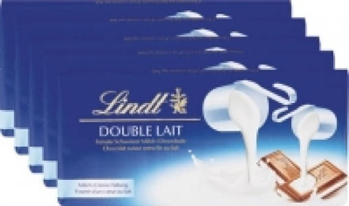 Lindt Tafelschokolade Double Lait CHF&nbsp;8.95