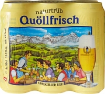 Appenzeller Bier Quöllfrisch CHF 8.35
