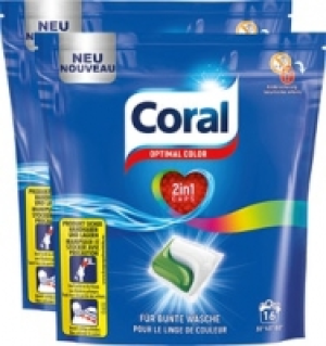 Coral Waschmittel Caps Optimal Color CHF 9.95