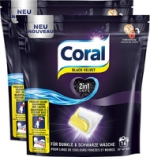 Coral Waschmittel Caps Black Velvet CHF 9.95