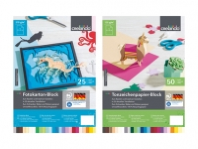 Fotokarton-Block/ Tonzeichenpapier-Block CHF 3.99