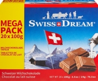 Denner  Swiss Dream Tafelschokolade Milch
